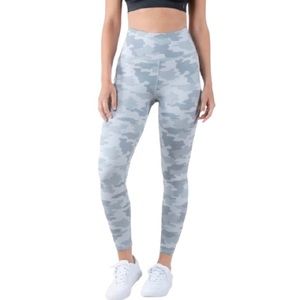 Kyodan Camo High-Waist Gray Leggings Size XS EUC